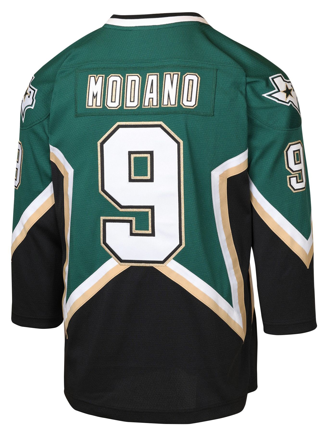 Mitchell & Ness Youth Dallas Stars Mike Modano #9 Green Vintage Power Play Jersey product image