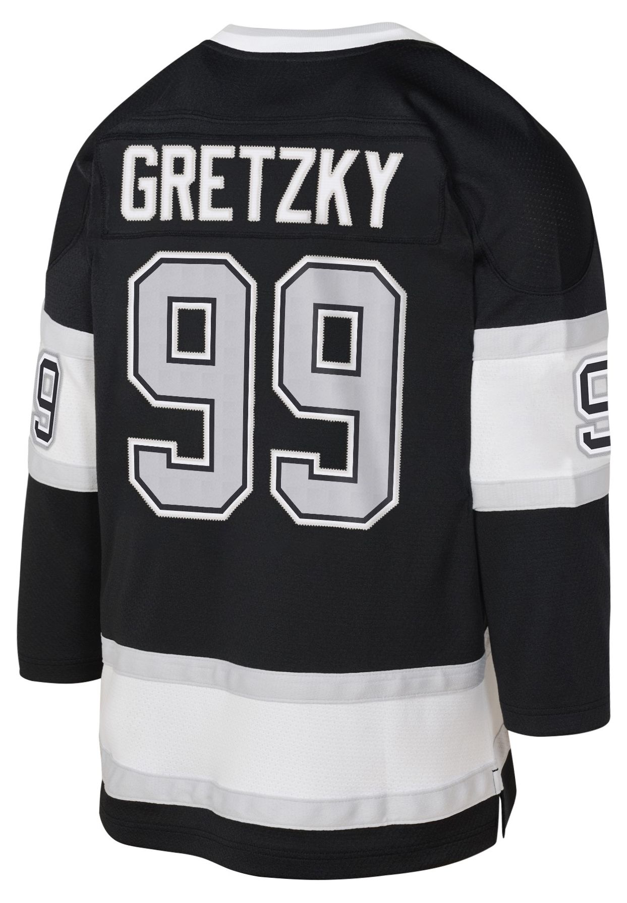 Mitchell & Ness Youth Los Angeles Kings Wayne Gretzky #99 Black Vintage Power Play Jersey product image