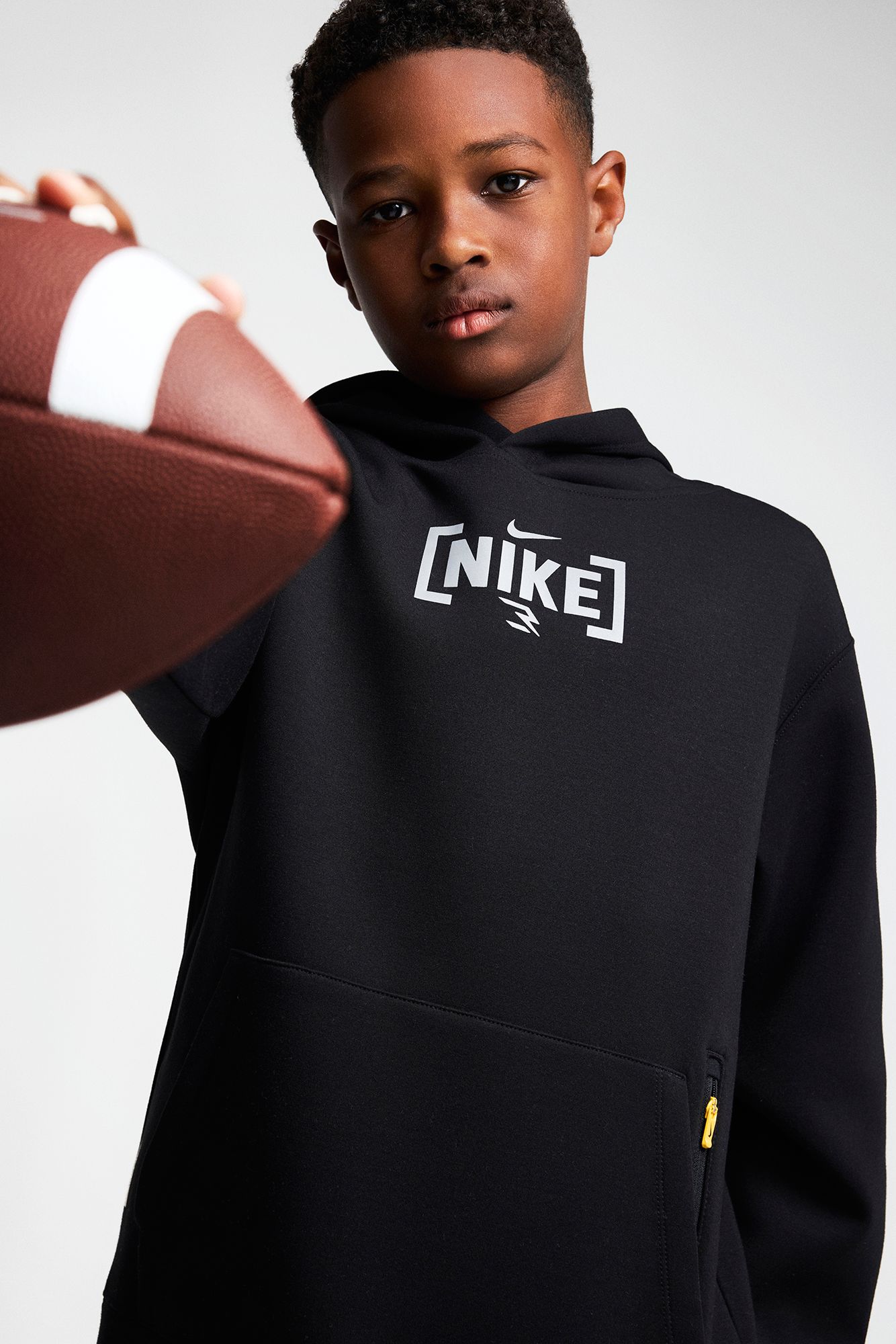 3Brand By Russell Wilson Boys' 3ssentials Terry Tech Hoodie product image
