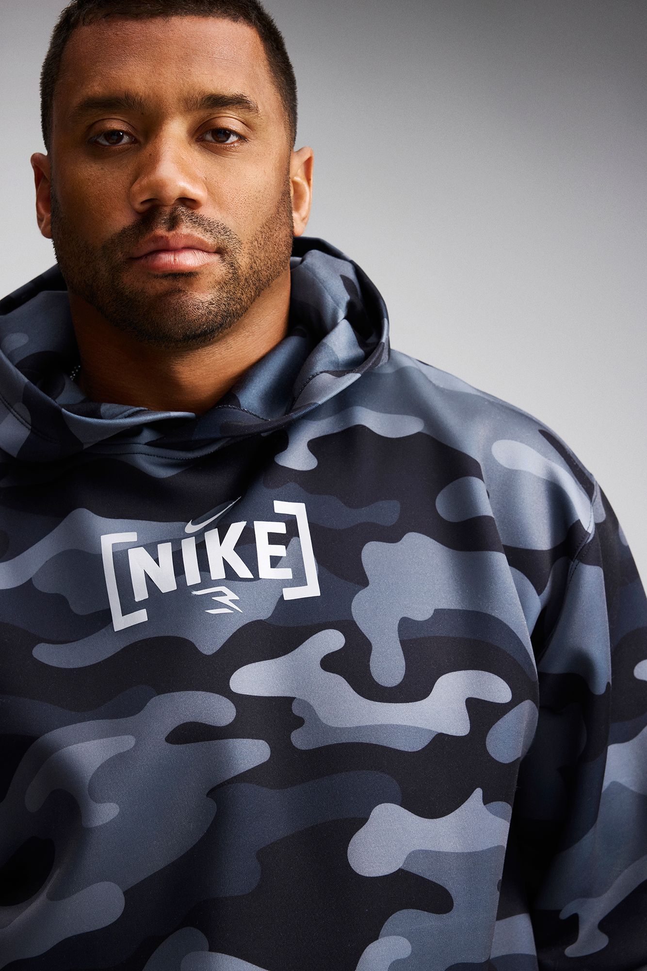 3Brand By Russell Wilson Boys' 3ssentials Camo Hoodie product image