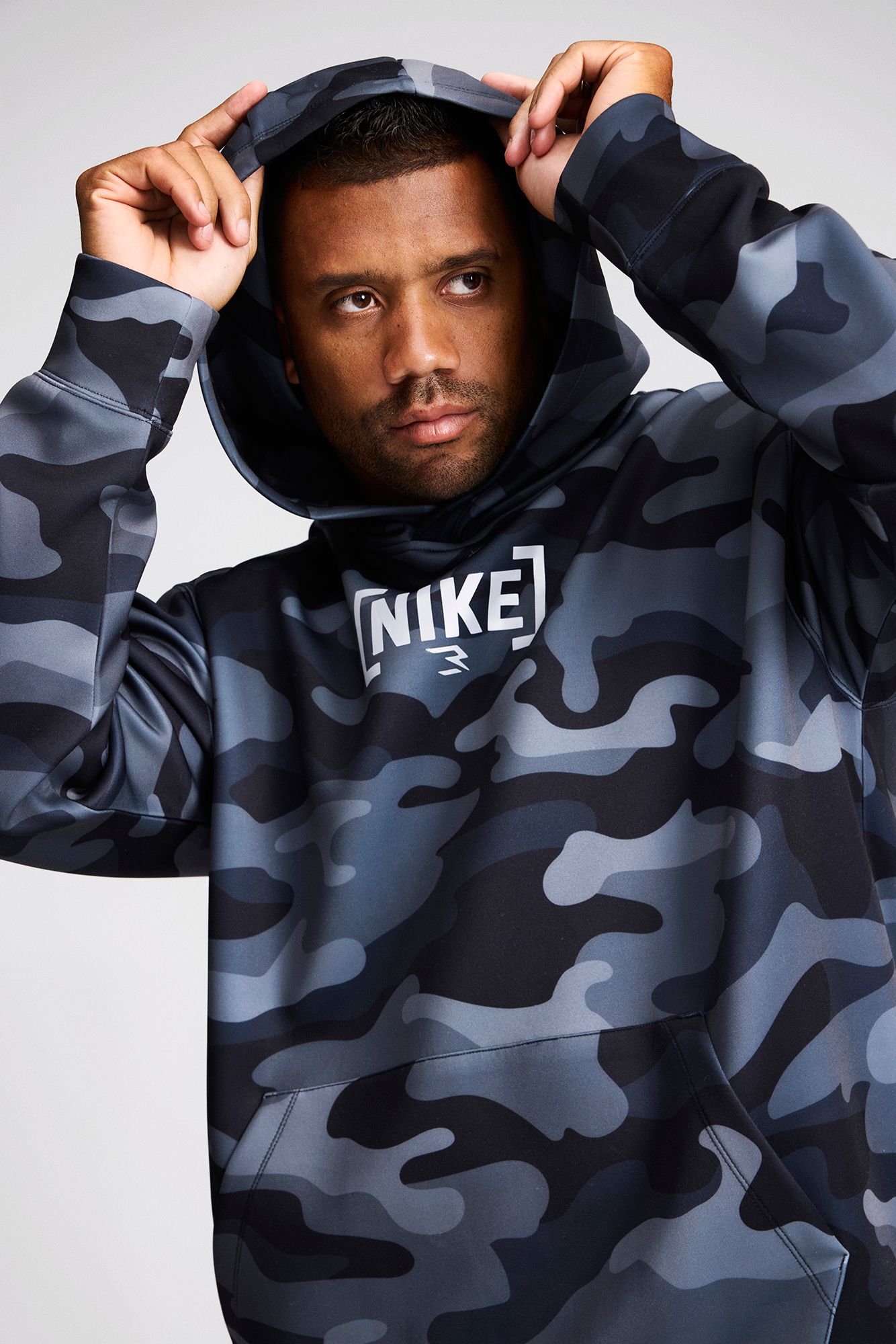 3Brand By Russell Wilson Boys' 3ssentials Camo Hoodie product image