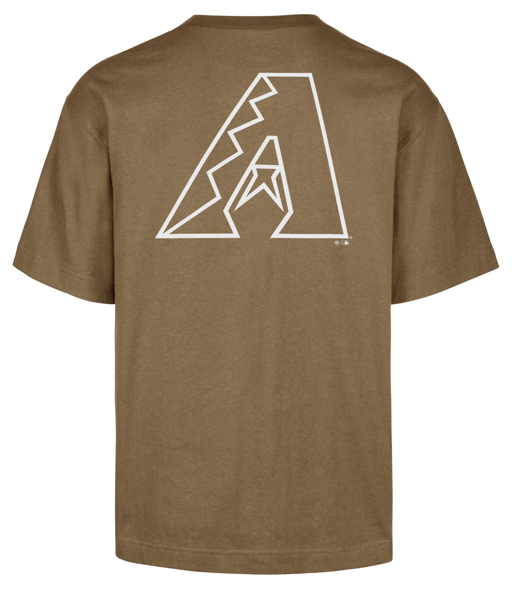 '47 Men's Arizona Diamondbacks Tan Lateral Foundation T-Shirt product image