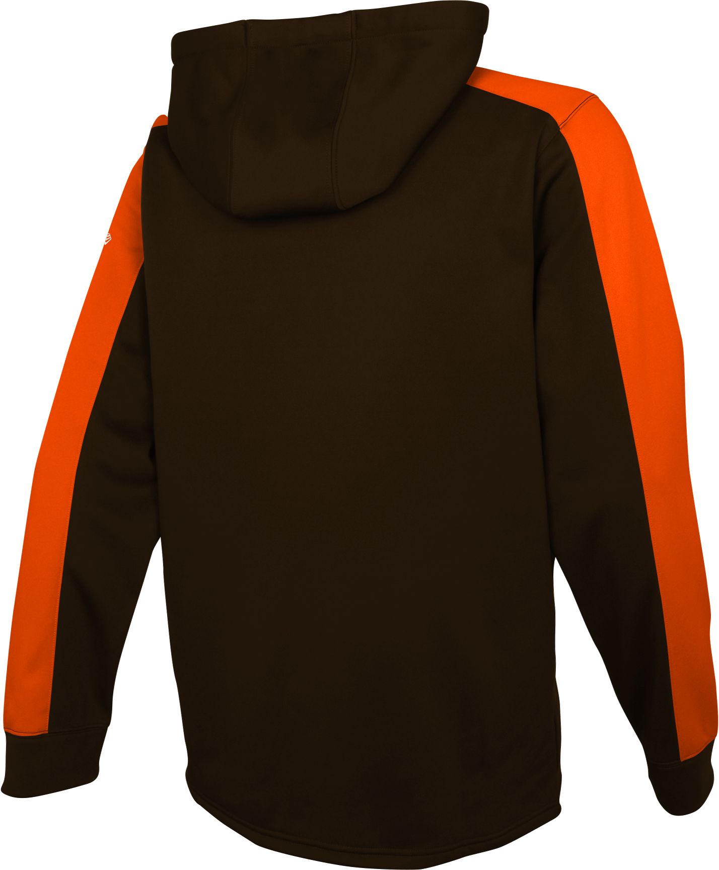 New Era Men's Cleveland Browns Brown Combine Rise Pullover Hoodie product image