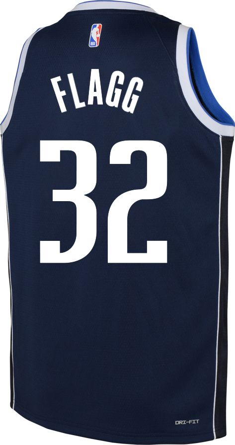 Jordan Kids' Dallas Mavericks Cooper Flagg #32 Navy Statement Jersey product image