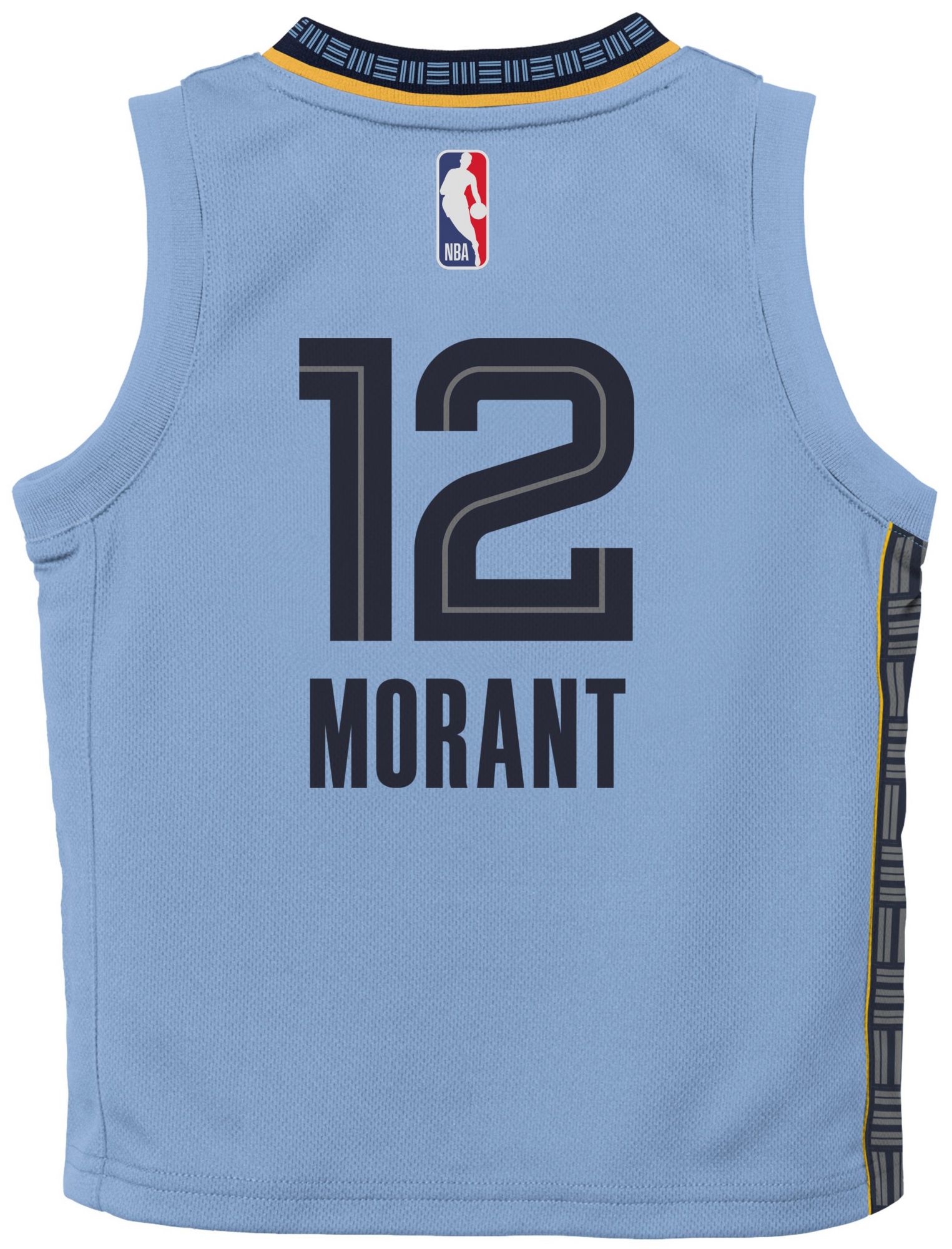 Jordan Little Kids' Memphis Grizzlies Ja Morant #12 Blue Swingman Statement Jersey product image