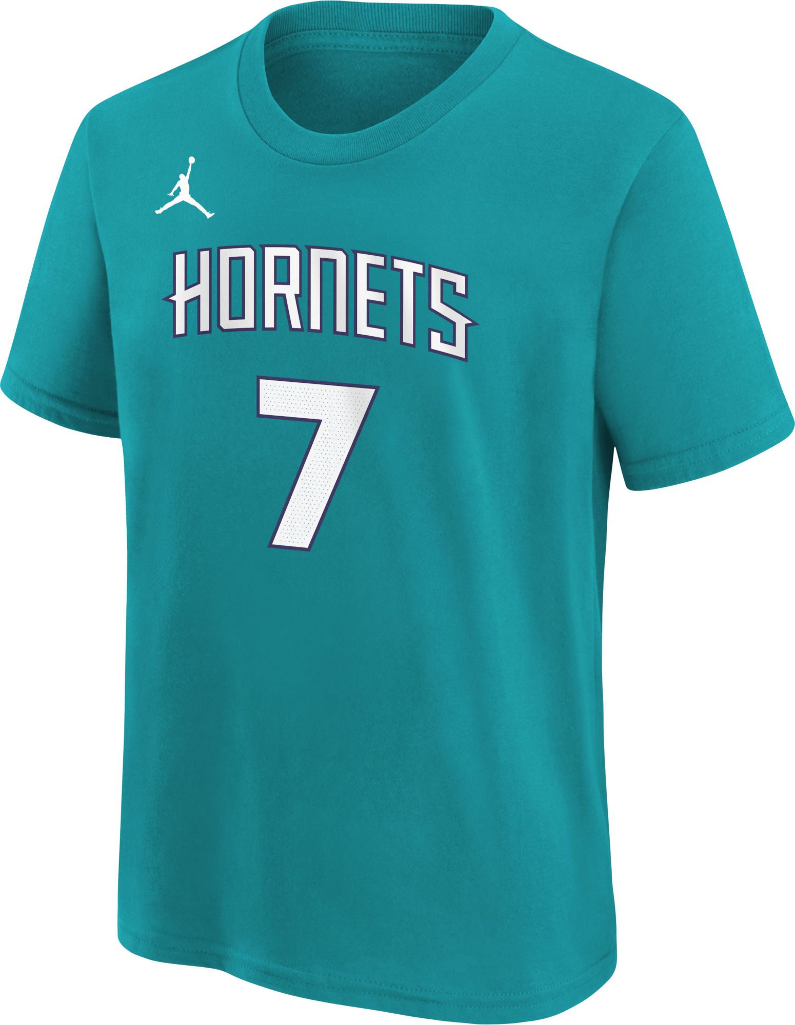 Nike Youth Charlotte Hornets Teal Kon Knueppel #7 T-Shirt product image