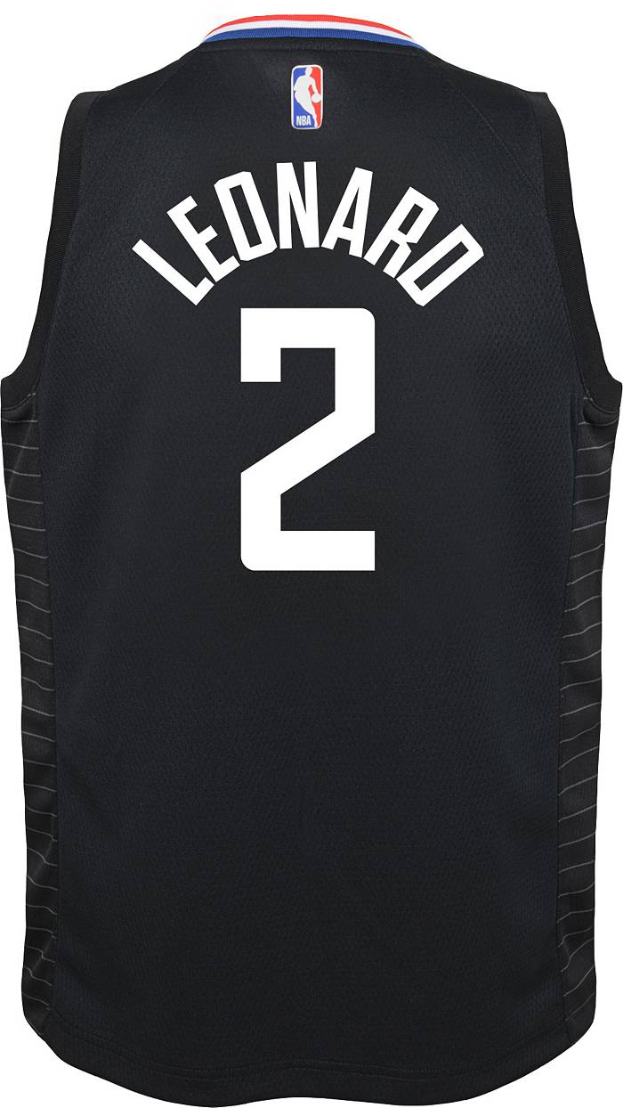 Jordan Los Angeles Clippers Men's Statement Swingman Jersey Kawhi Leonard - Black