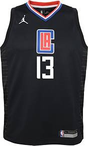 Jordan Youth Los Angeles Clippers Paul George #13 Black Dri-FIT Swingman Jersey product image