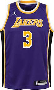 Nike Youth Los Angeles Lakers Anthony Davis #3 Purple Dri-FIT Swingman Jersey product image