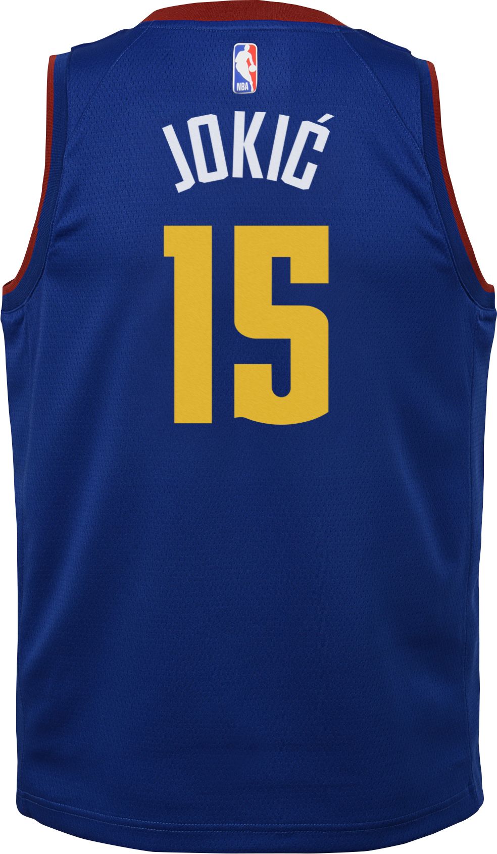 Jordan Youth Denver Nuggets Nikola Jokic #15 Blue 2020-21 Dri-FIT Statement Swingman Jersey product image