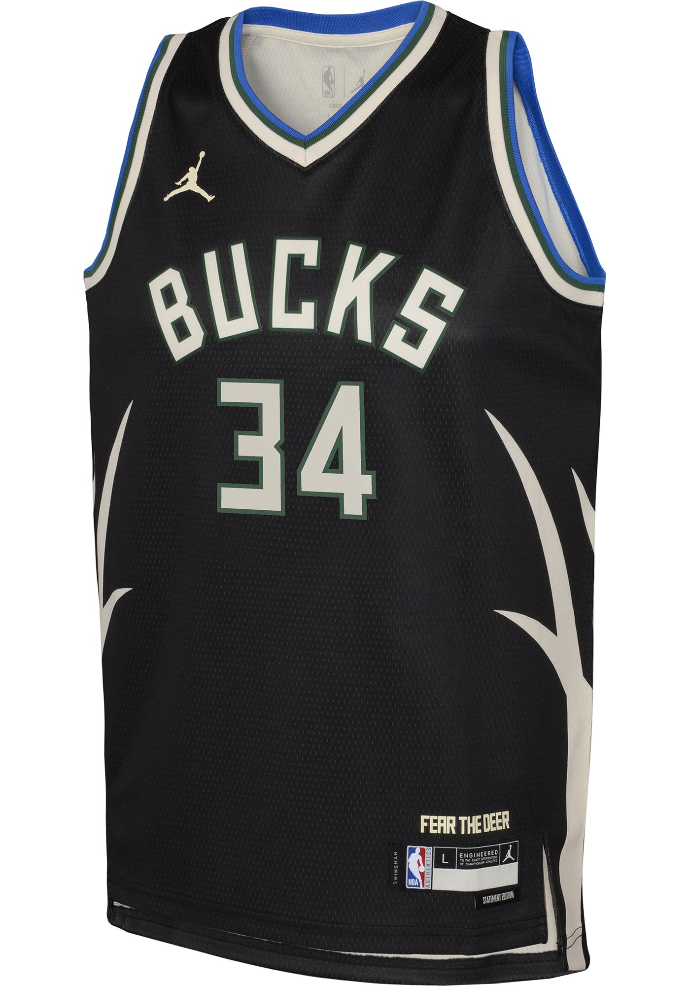 Giannis black jersey online