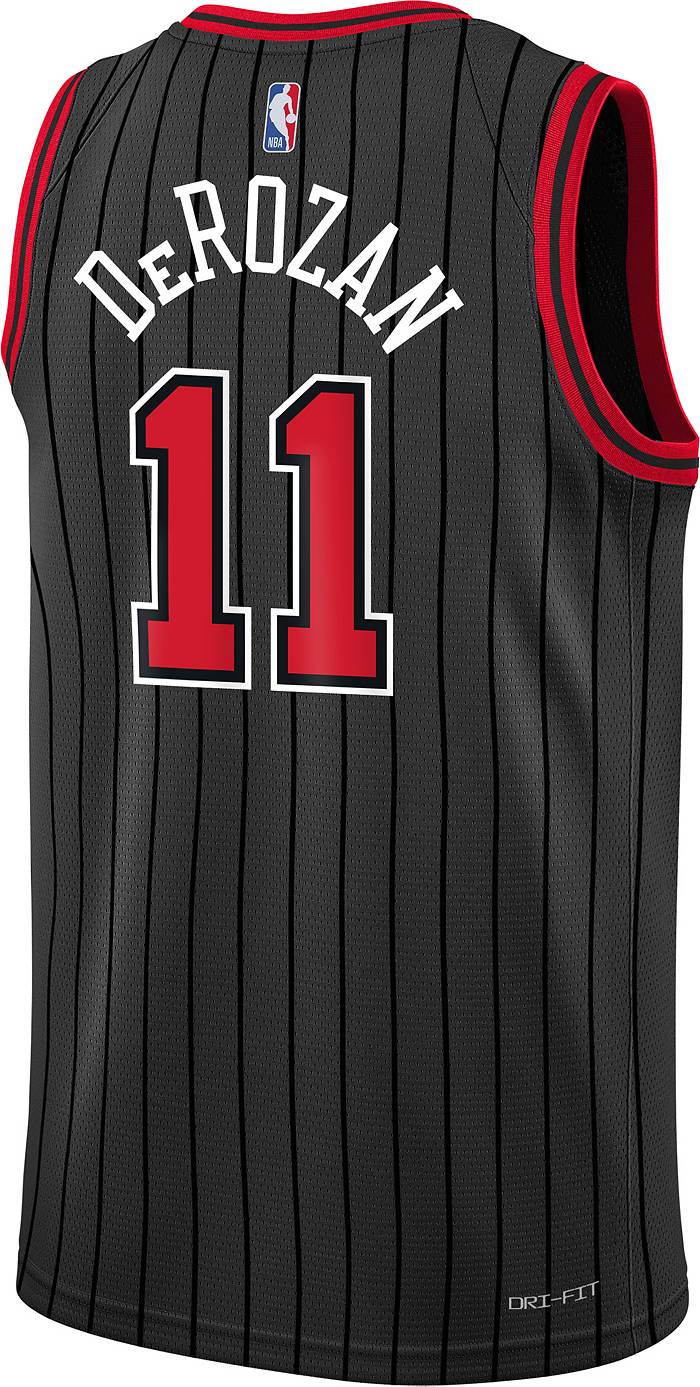 Nike Basketball NBA Chicago Bulls Demar Derozan unisex statement swingman  vest in black