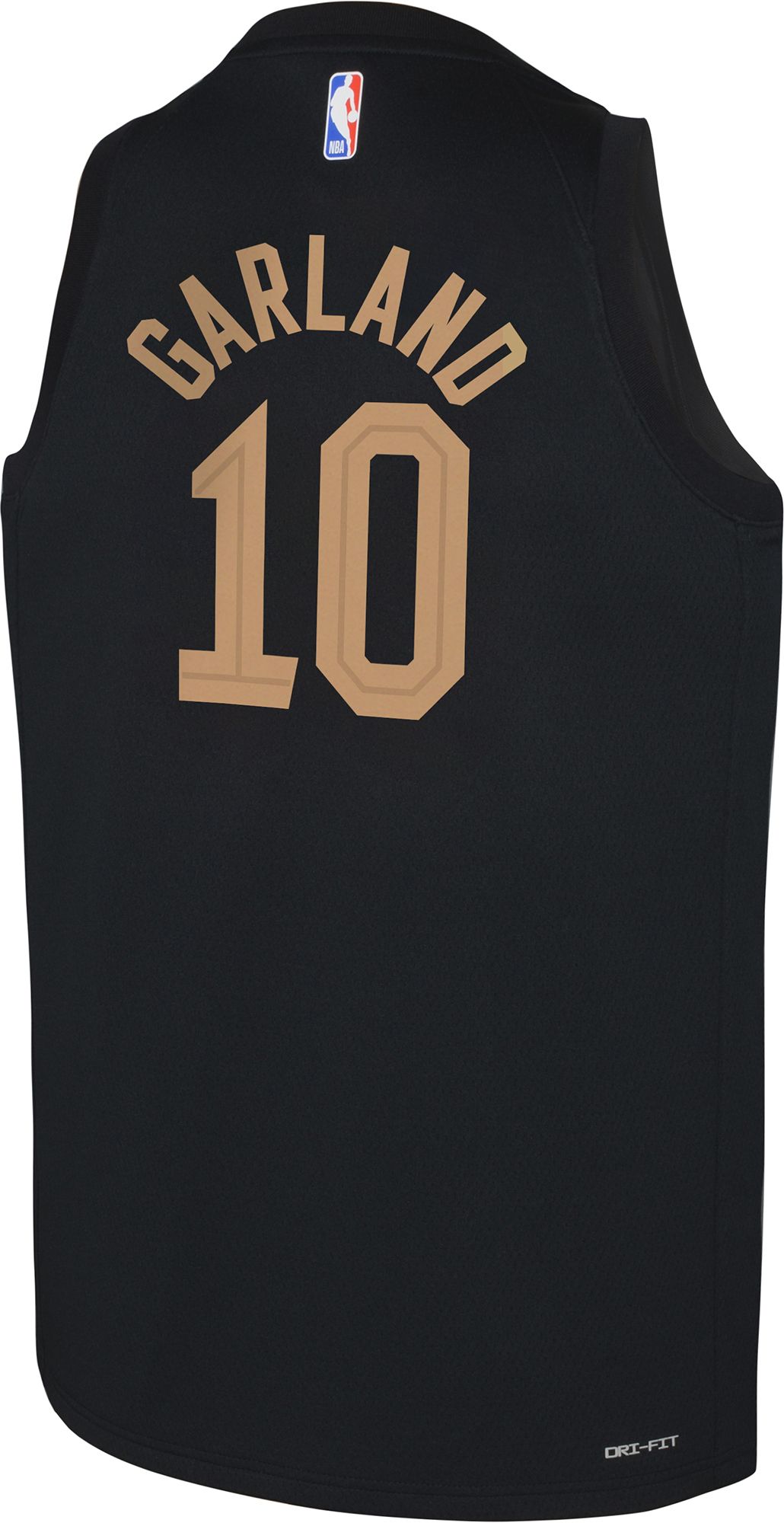 Nike Youth Cleveland Cavaliers Darius Garland #10 Black Dri-FIT Swingman Jersey