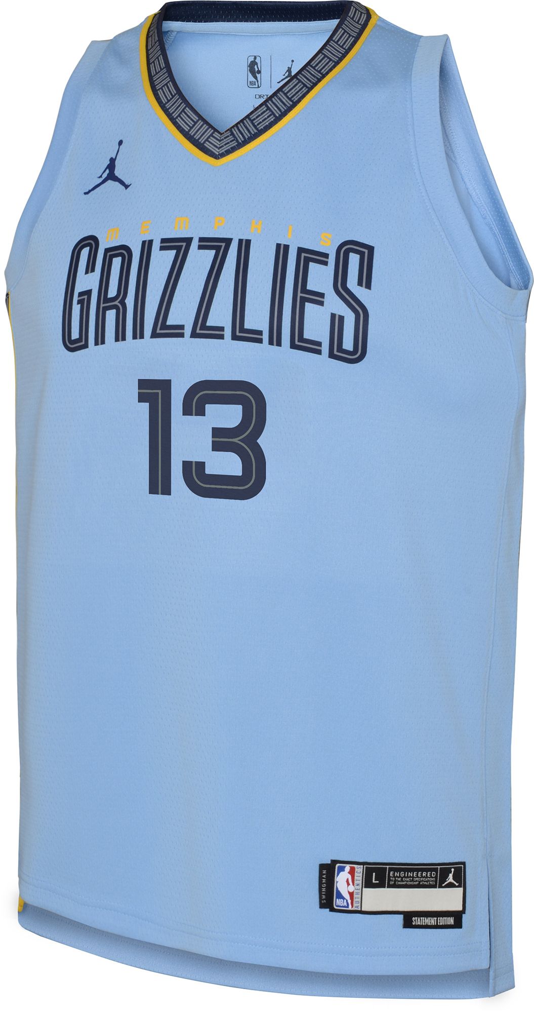 Jaren jackson jr jersey hot sale number