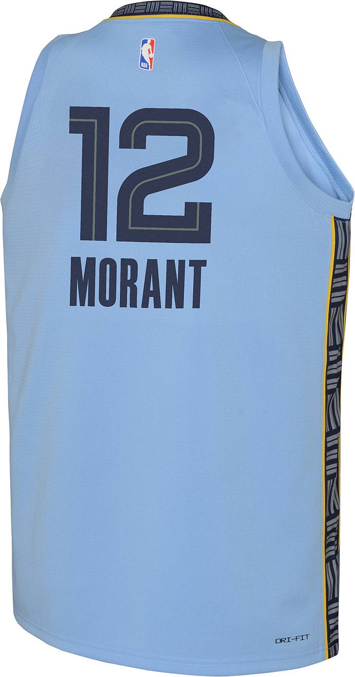 Nike Men's 2022-23 City Edition Memphis Grizzlies Ja Morant #12 Black  Dri-FIT Swingman Jersey
