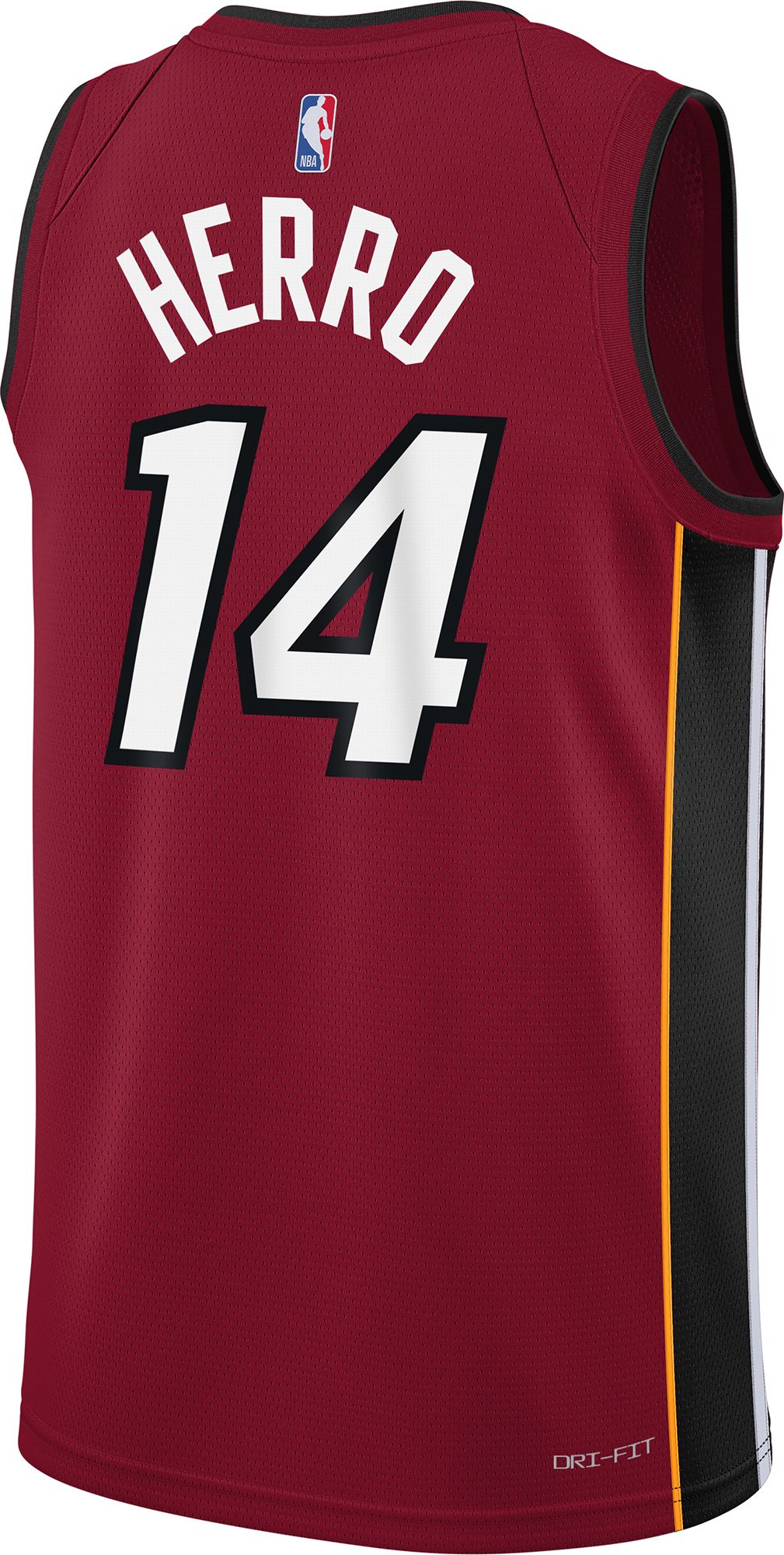 Jordan Youth Miami Heat Tyler Herro #14 Red Swingman Statement Jersey product image