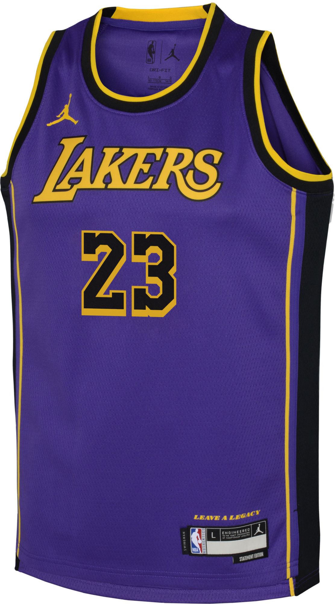 Purple Lebron James Jersey JORDAN LOS ANGELES LAKERS LEBRON JAMES