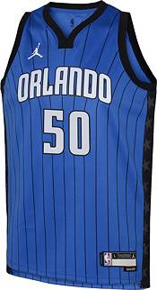 Nike Men's Orlando Magic Cole Anthony #50 Royal Dri-Fit Swingman Jersey, XL, Blue