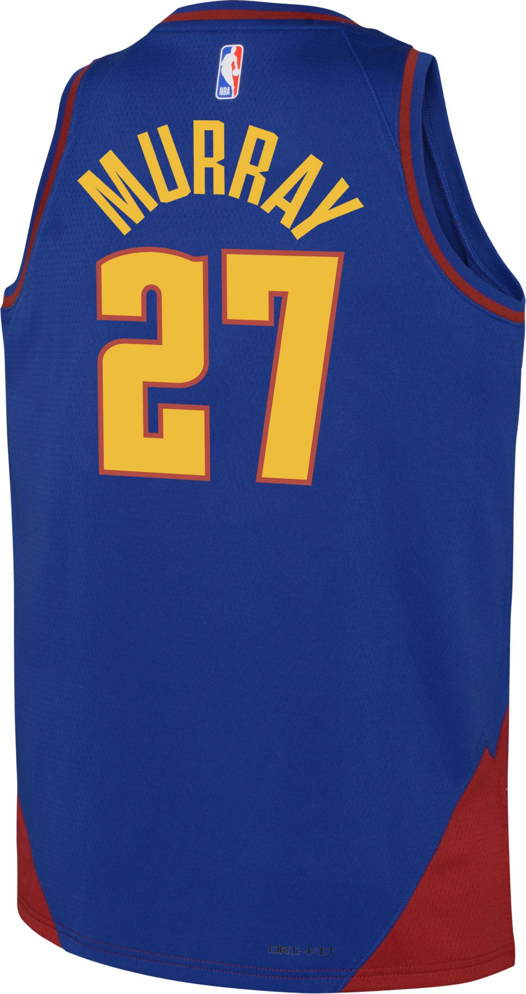 Jordan Youth Denver Nuggets Jamal Murray #27 Blue Swingman Statement Jersey product image