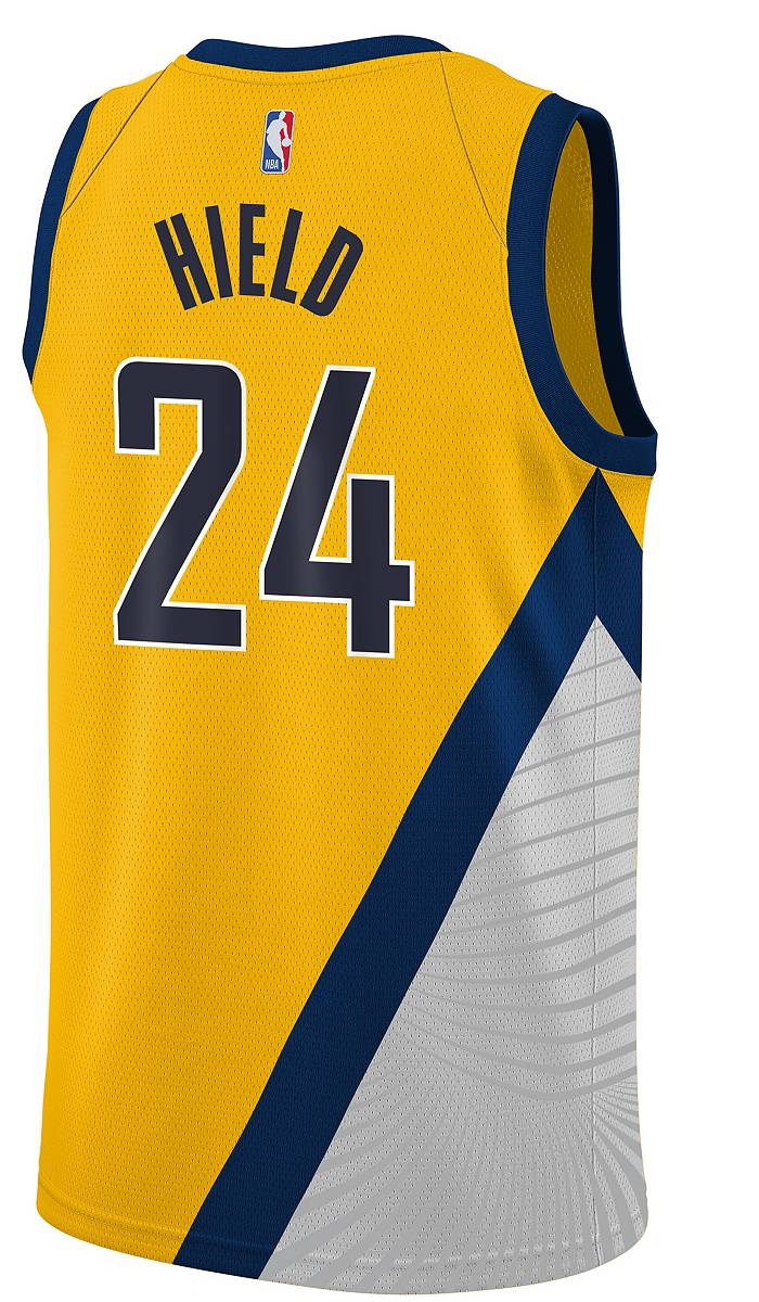 Youth Buddy Hield Indiana Pacers Nike Swingman Green Salute to Service  Jersey