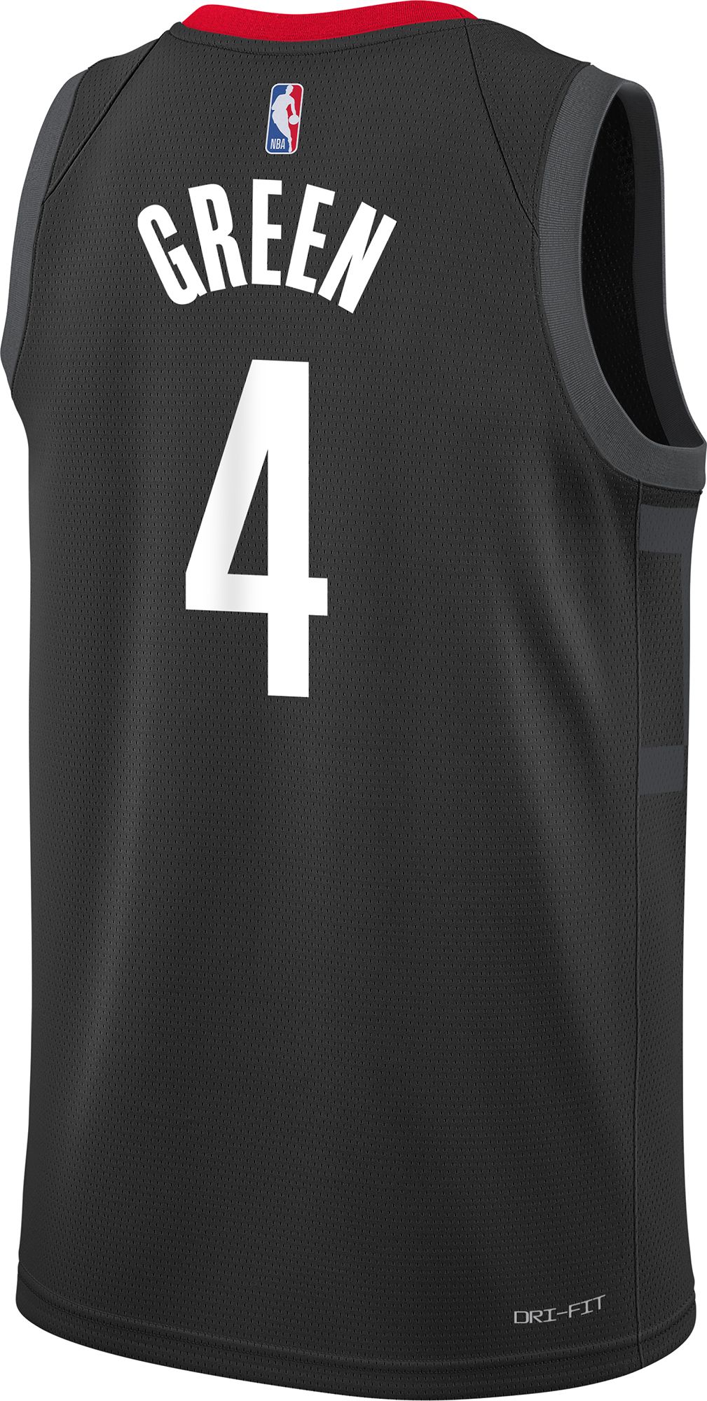 Jordan Youth Houston Rockets Jalen Green #4 Black Swingman Statement Jersey product image