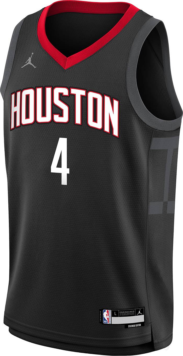 Nike Youth Houston Rockets Jalen Green #4 Black Dri-FIT Swingman Jersey