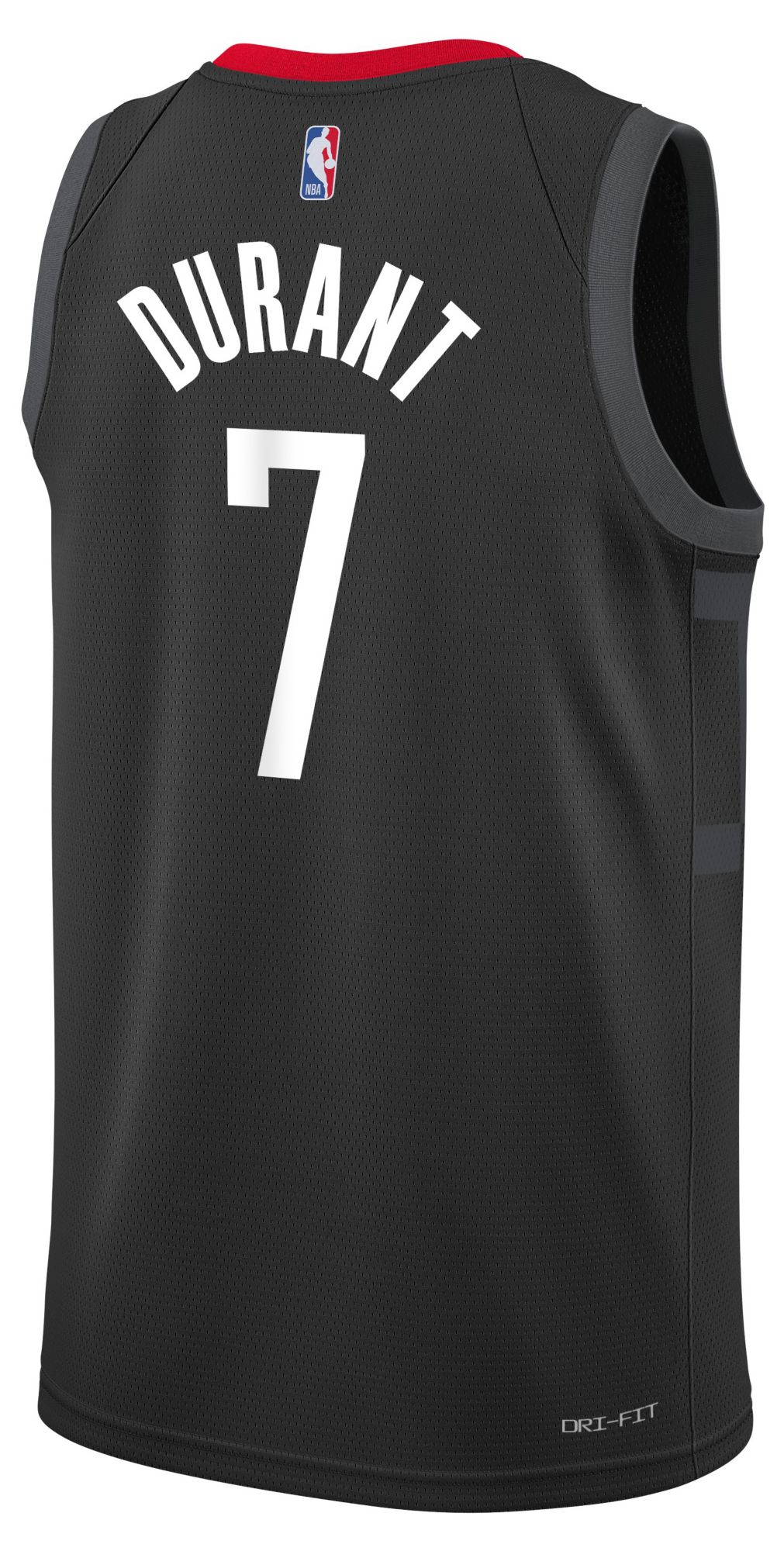 Jordan Youth Houston Rockets Kevin Durant #7 Black Swingman Statement Jersey product image