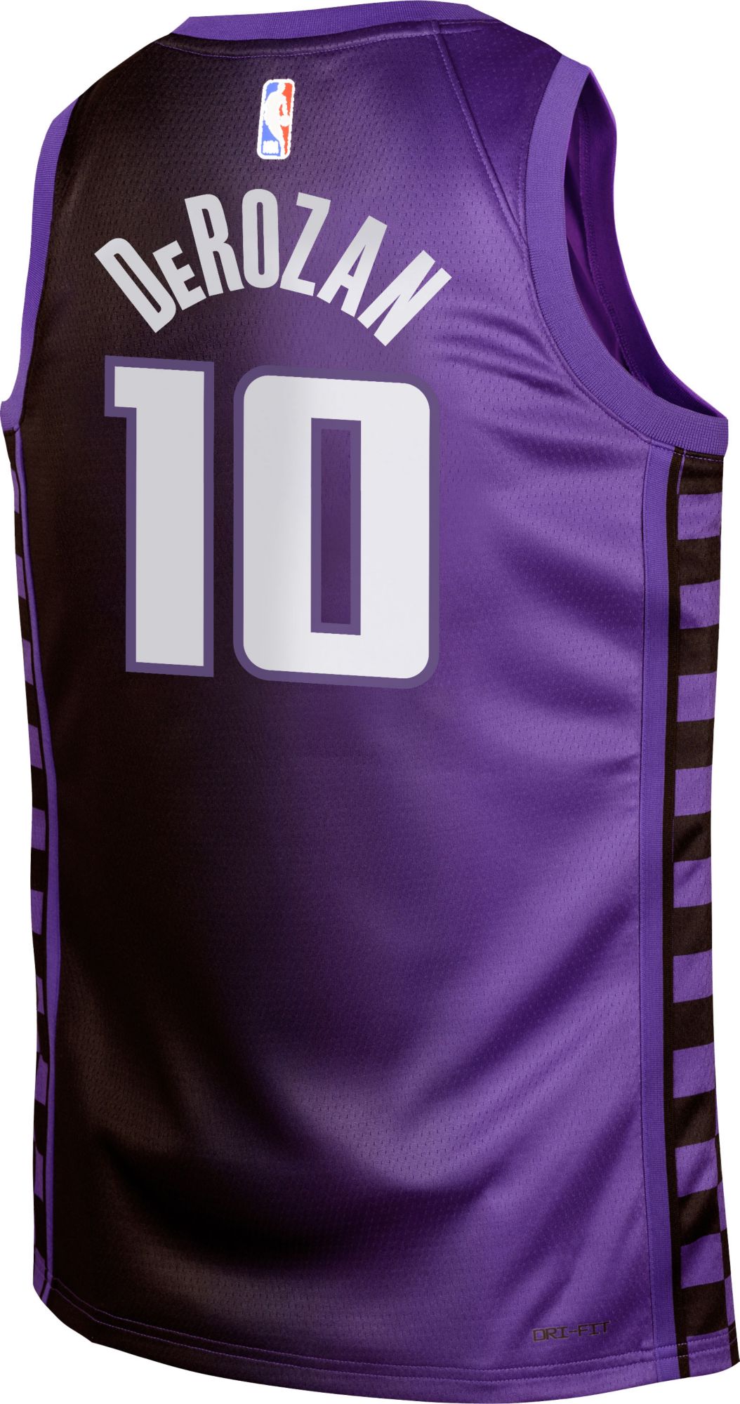 Jordan Youth Sacramento Kings Demar Derozan #10 Purple Swingman Statement Jersey product image