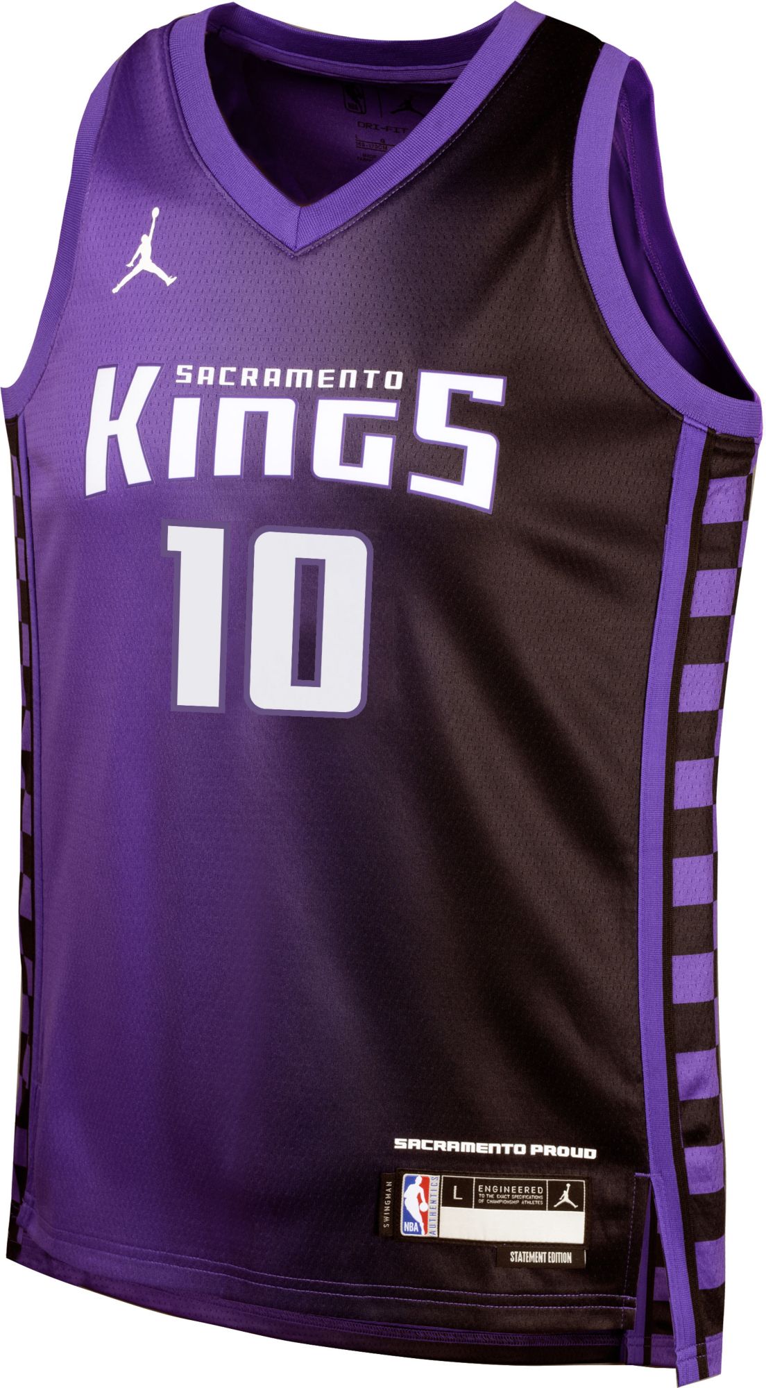 Nike Adult Sacramento Kings Domantas Sabonis #10 Statement Jersey