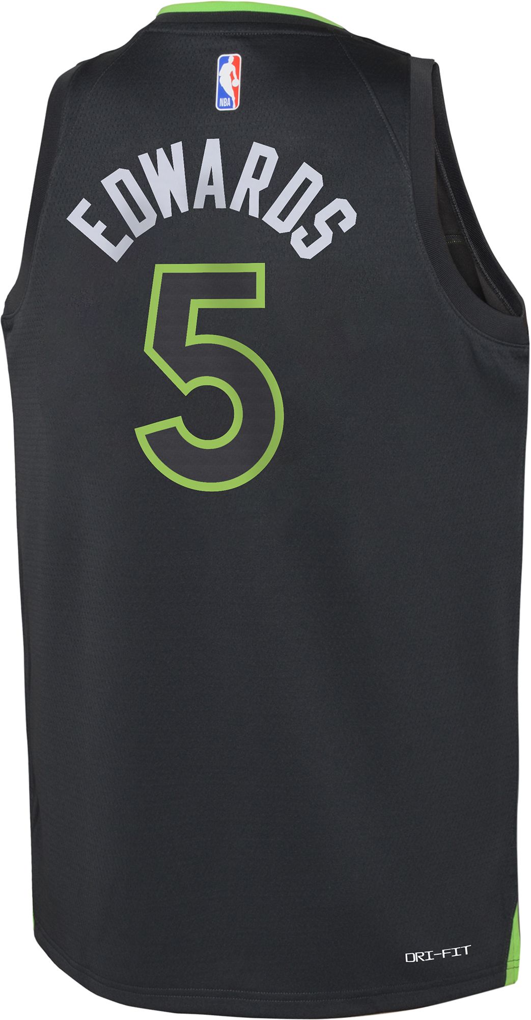 Jordan Youth Minnesota Timberwolves Anthony Edwards #1 Grey Swingman Statement Jersey product image