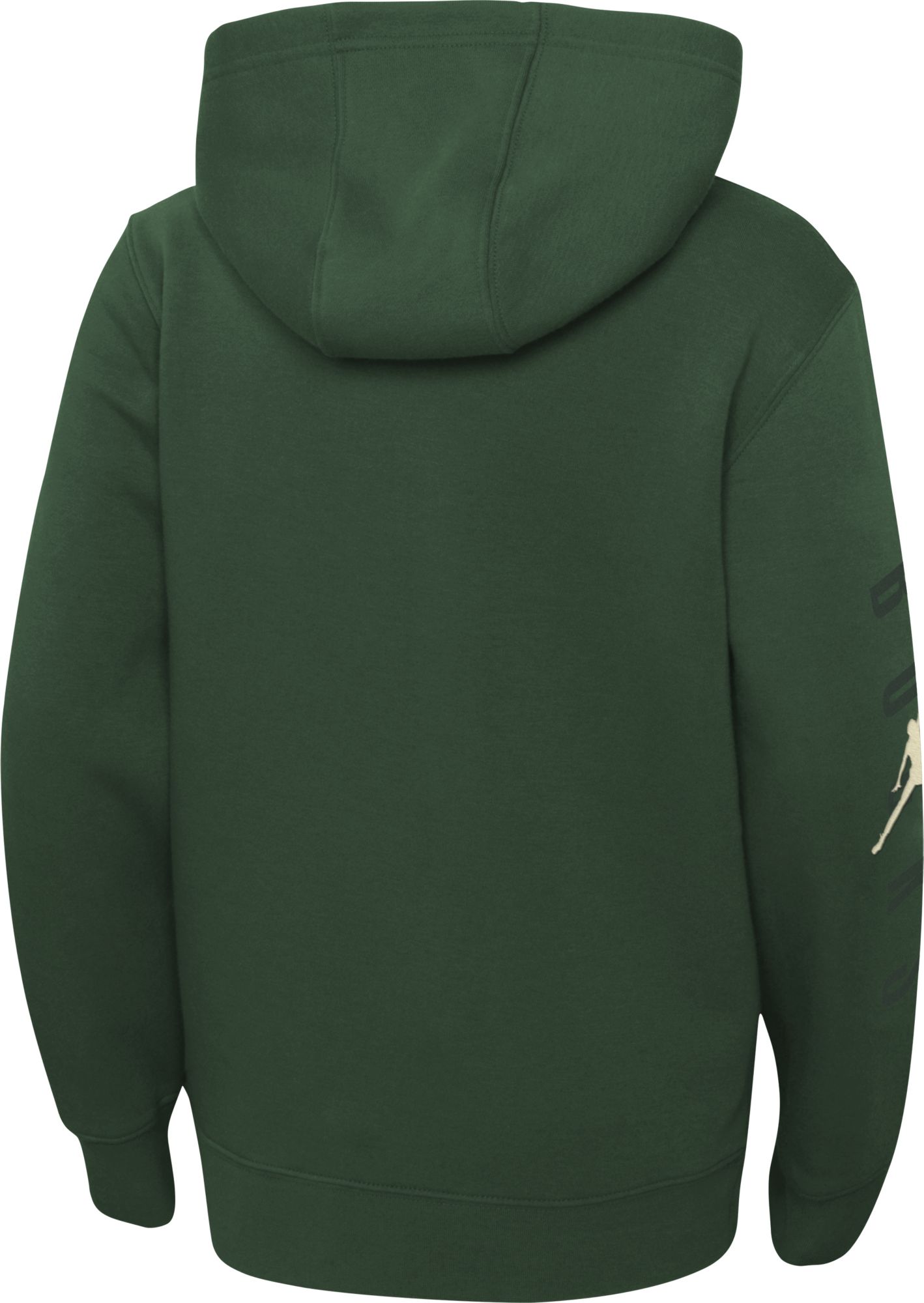 Jordan Youth Milwaukee Bucks Green Statement Pullover Hoodie product image