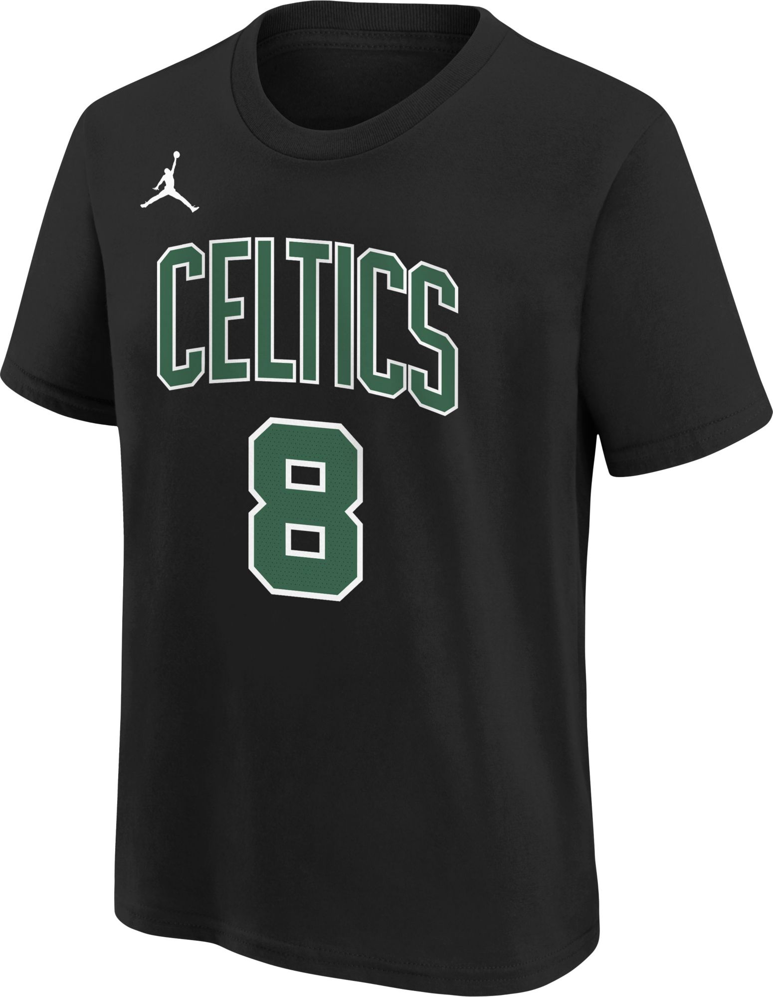 Jordan Youth Boston Celtics Kristaps Porzingis #8 Statement T-Shirt product image