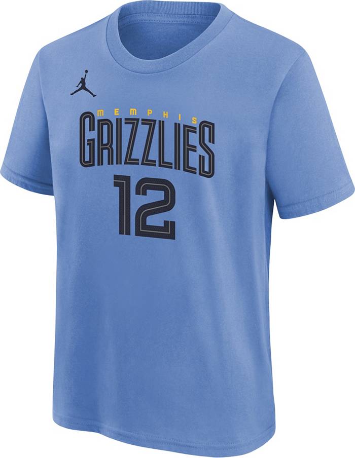 Nike Men's Memphis Grizzlies Ja Morant #12 White T-Shirt, Medium