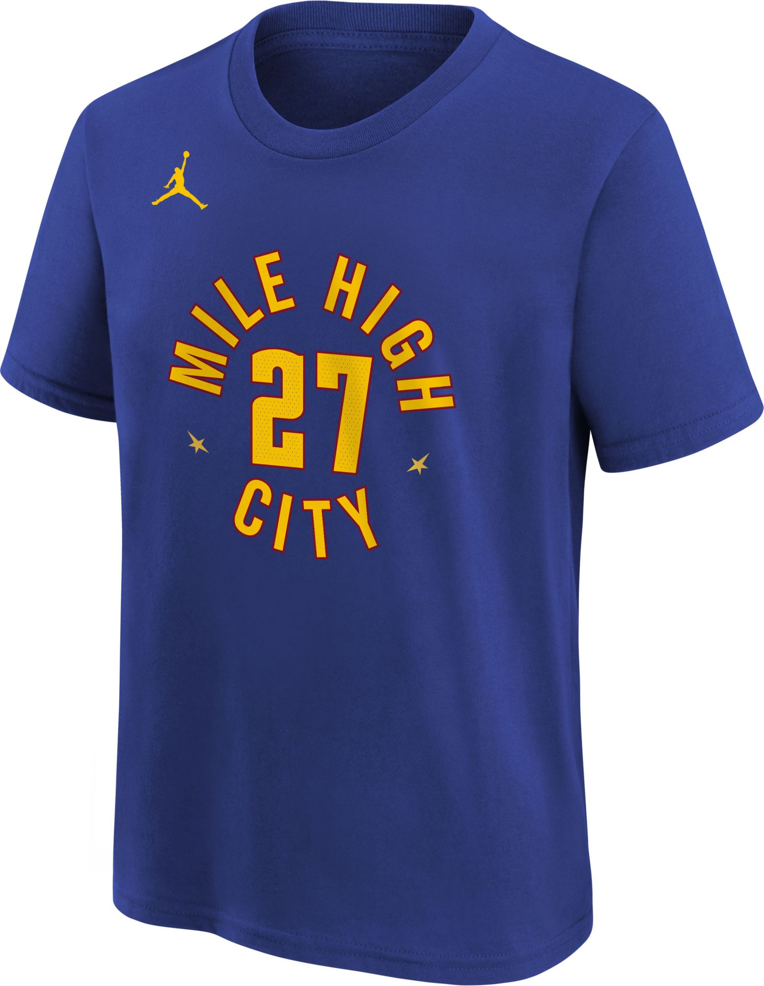 Jordan Youth Denver Nuggets Jamal Murray #27 Blue T-Shirt product image