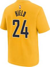 Nike Youth Indiana Pacers Buddy Hield #24 Yellow T-Shirt product image