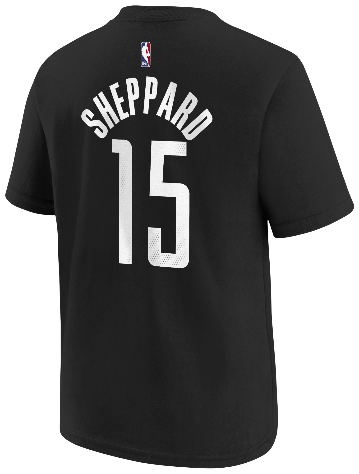 Jordan Youth Houston Rockets Reed Sheppard #15 Black T-Shirt product image