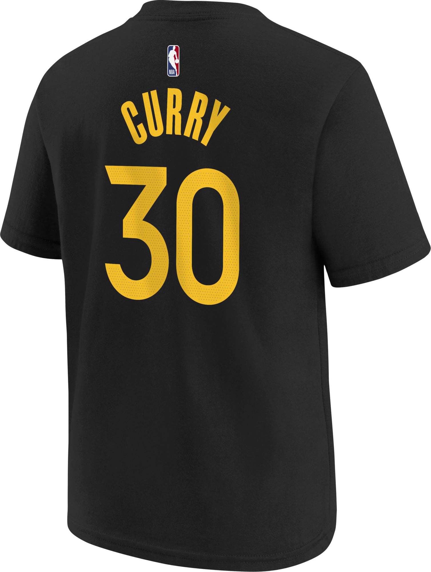 Nike Youth Golden State Warriors Black Steph Curry #30 T-Shirt product image