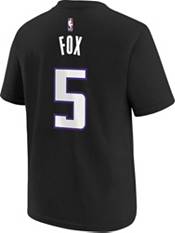 Nike Youth Sacramento Kings De'Aaron Fox #5 Black T-Shirt product image