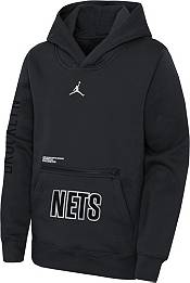 Toddler Black/White Brooklyn Nets Statement Edition Tie-Dye Fleece Pullover  Hoodie