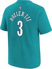 Nike Youth Charlotte Hornets Terry Rozier #3 Teal Hardwood Classic T-Shirt product image