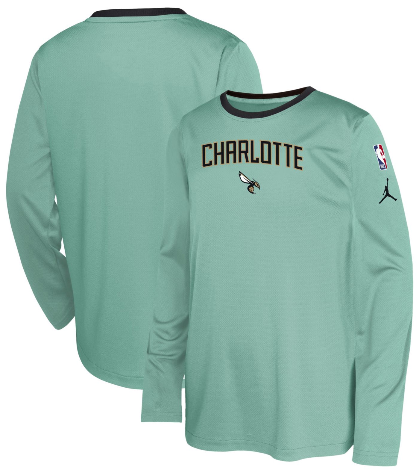 Charlotte hornets long sleeve shirt deals