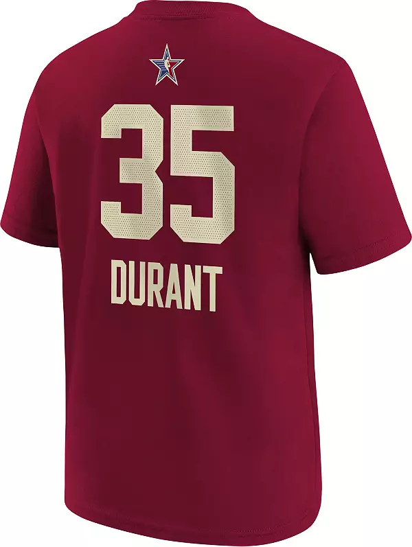Nike Youth 2024 NBA All-Star Game Phoenix Suns Kevin Durant #35 Red T-Shirt