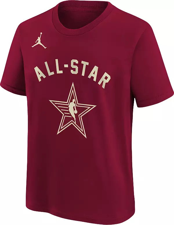 Nike Youth 2024 NBA All-Star Game Phoenix Suns Kevin Durant #35 Red T-Shirt