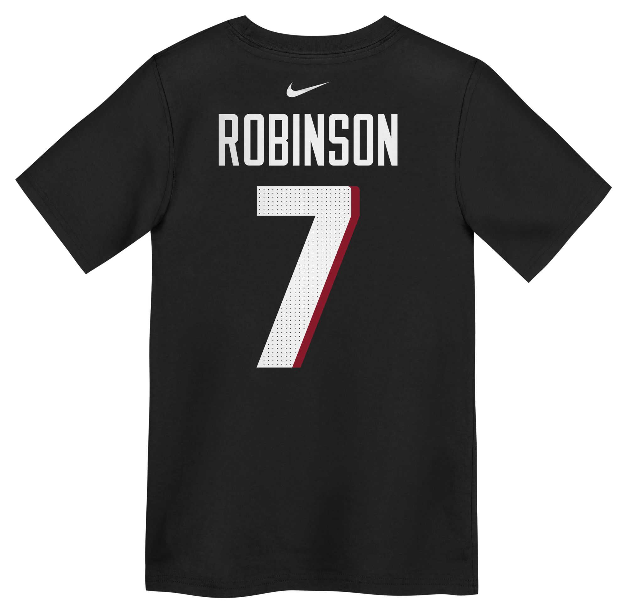 Nike Boys' Atlanta Falcons Bijan Robinson #7 Black T-Shirt product image