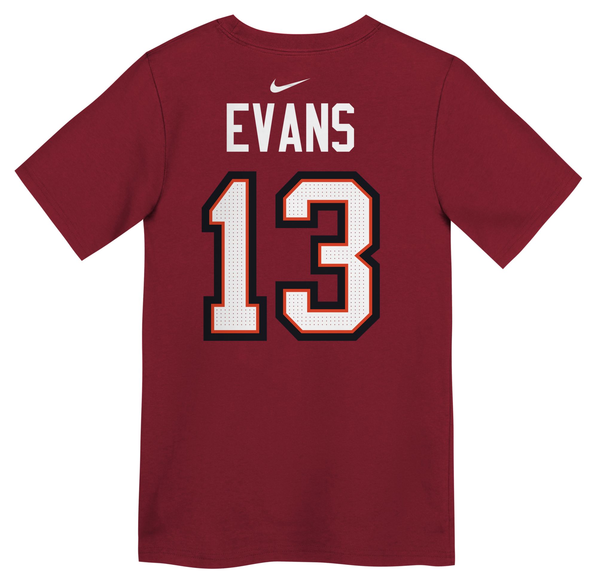 Nike Boys' Tampa Bay Buccaneers Mike Evans #13 Gym Red T-Shirt product image