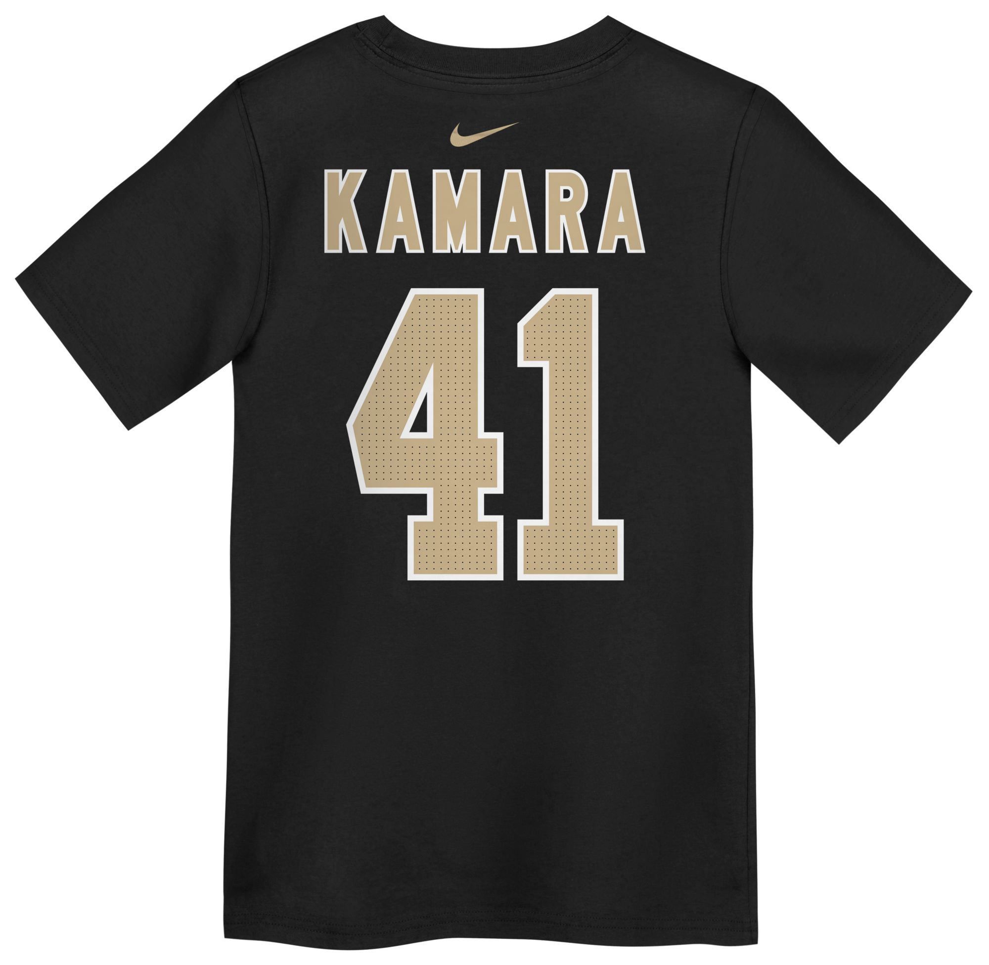 Nike Boys' New Orleans Saints Alvin Kamara #41 Black T-Shirt product image