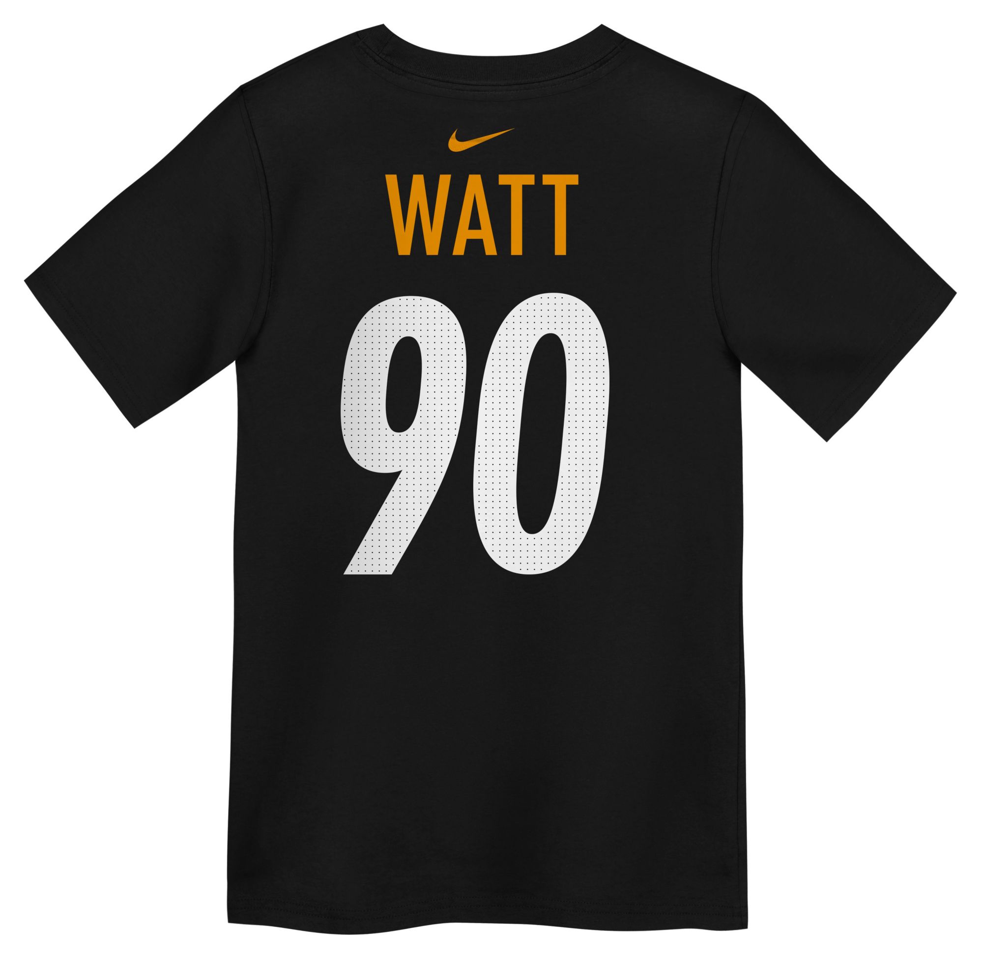 Nike Boys' Pittsburgh Steelers T.J. Watt #90 Black T-Shirt product image