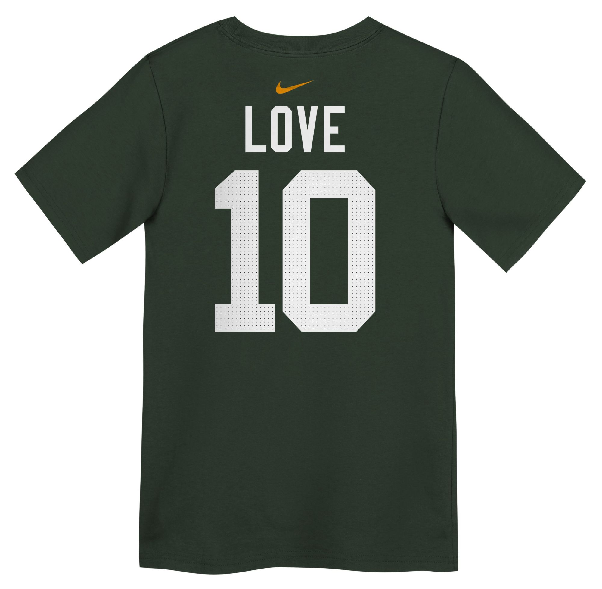Nike Boys' Green Bay Packers Jordan Love #10 Green T-Shirt product image