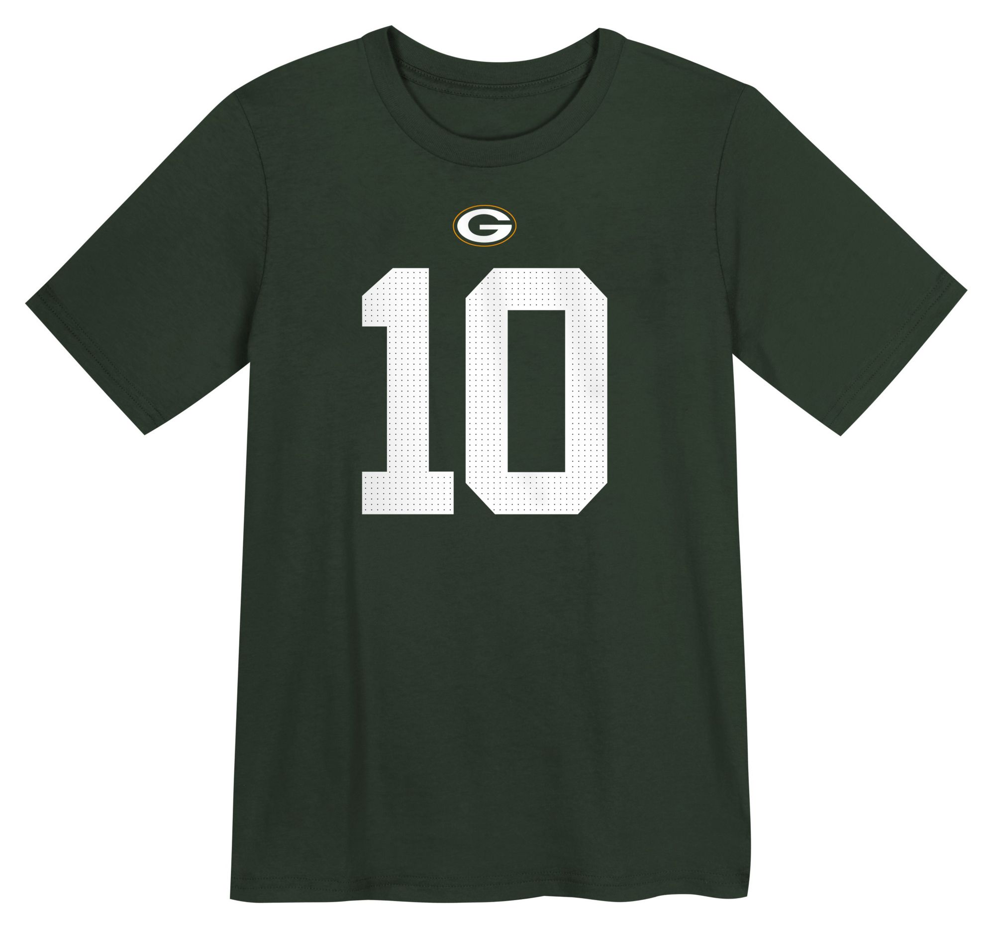 Nike Boys' Green Bay Packers Jordan Love #10 Green T-Shirt product image