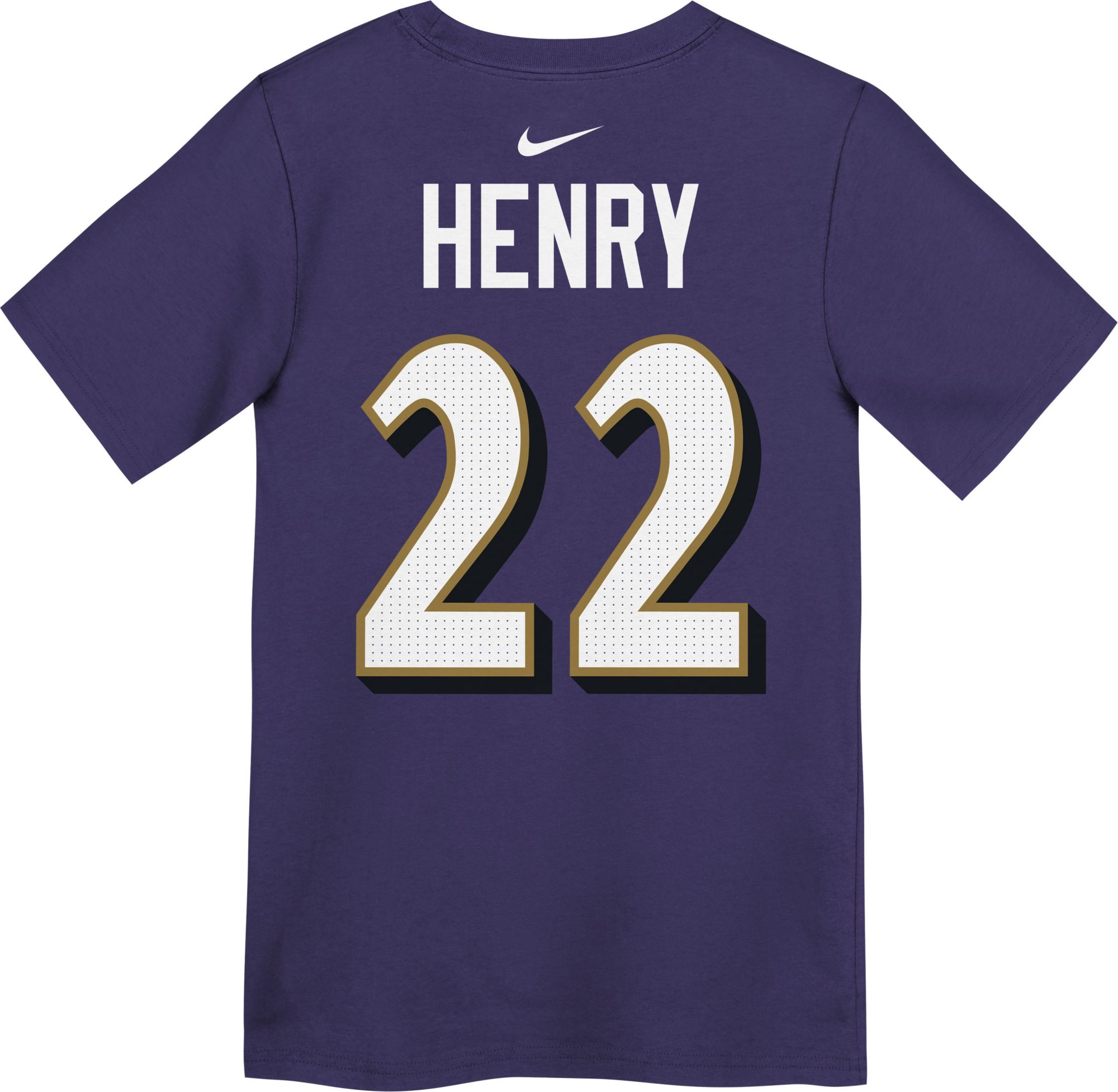 Nike Boys' Baltimore Ravens Derrick Henry #22 New Orchid T-Shirt product image